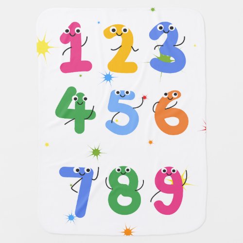 Counting Numbers Baby Blanket