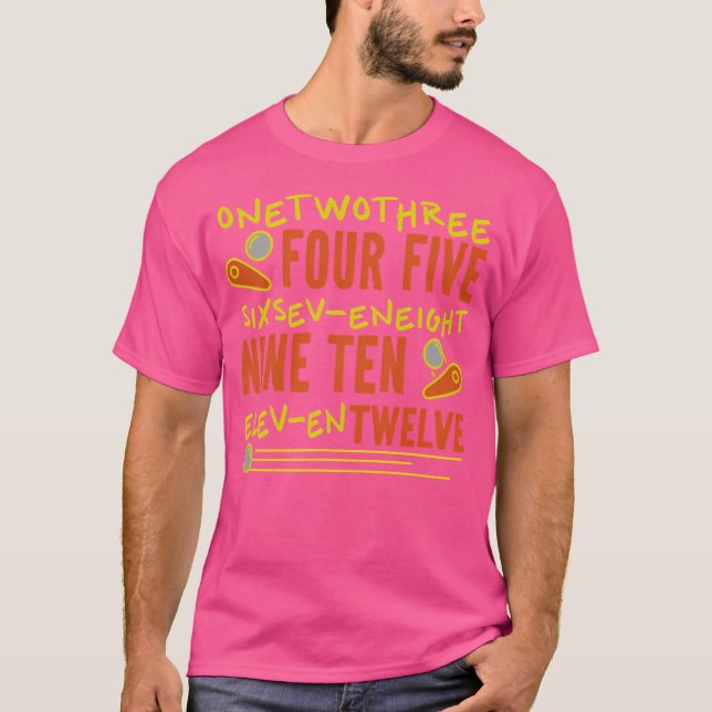 Counting Pinball T-Shirt (Front)