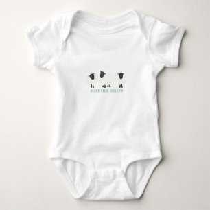 Counting Sheep Baby Bodysuit