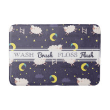 Counting Sheep Bath Mat