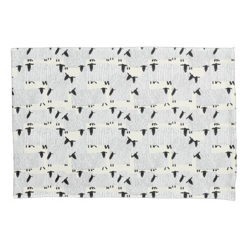 Counting sheep before you sleep  pillow case