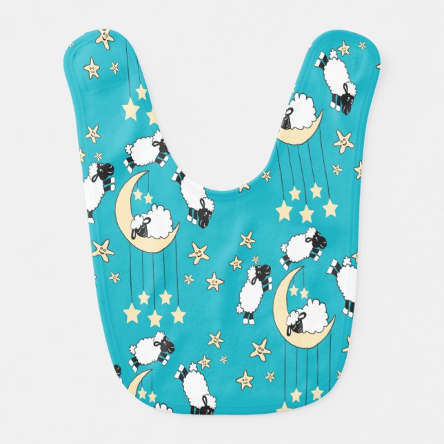 Counting sheep bib 6 (Front)