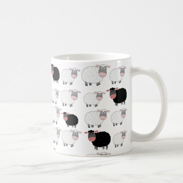 Counting Sheep Coffee Mug (Right)