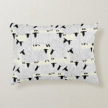 Counting Sheep, sleepy sheepy pillow