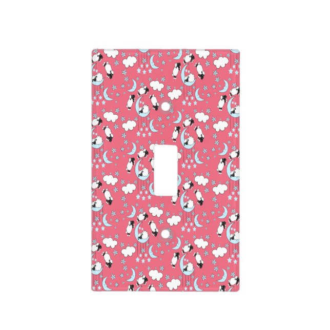 Counting sheep wall plate 10 (Front)