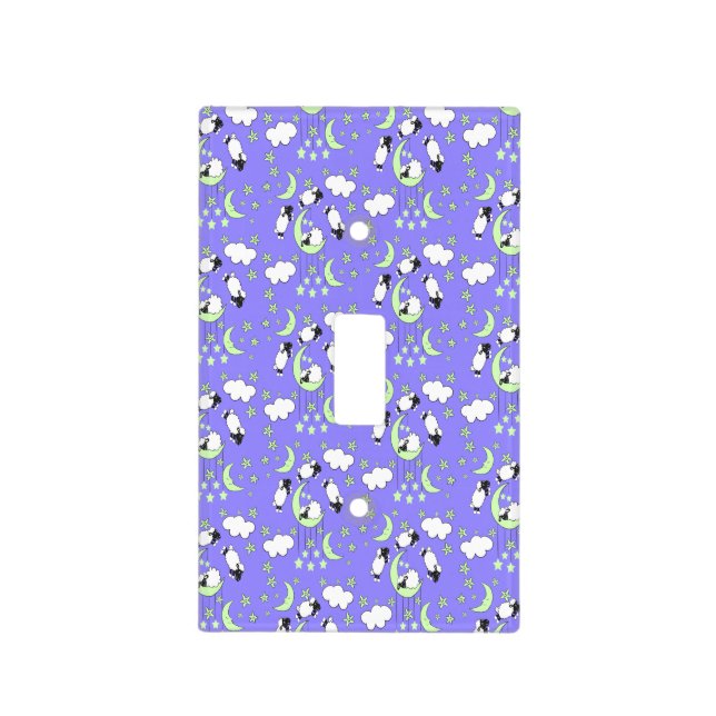 Counting sheep wall plate 13 (Front)