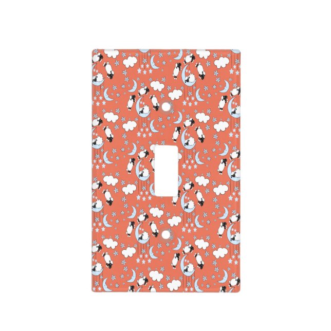 Counting sheep wall plate 9 (Front)