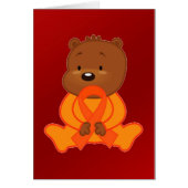 "Counting the Days" Teddy Bear and Ribbon (Front)