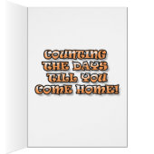 "Counting the Days" Teddy Bear and Ribbon (Inside (Right))