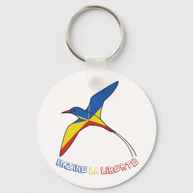 Countries in queue keychain (Front)