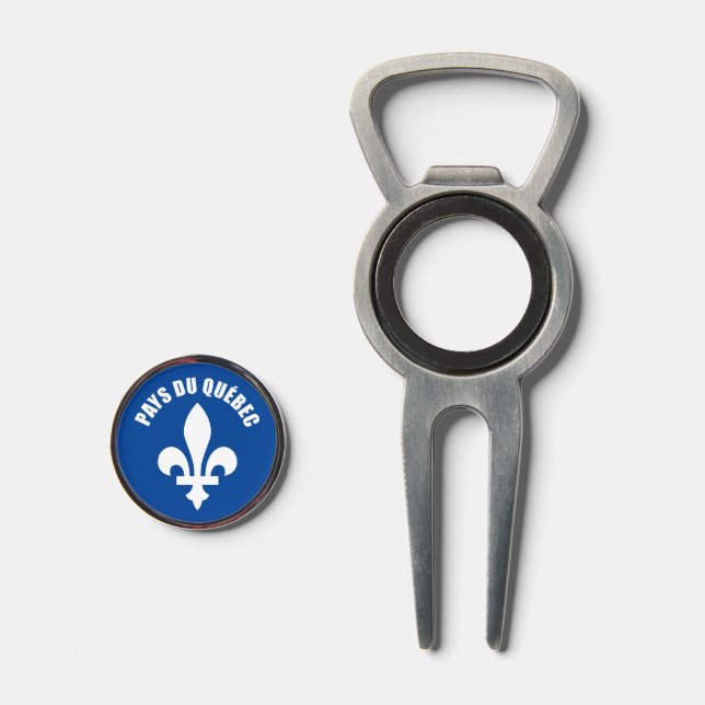 Countries of Quebec Divot Tool (Front (Open))
