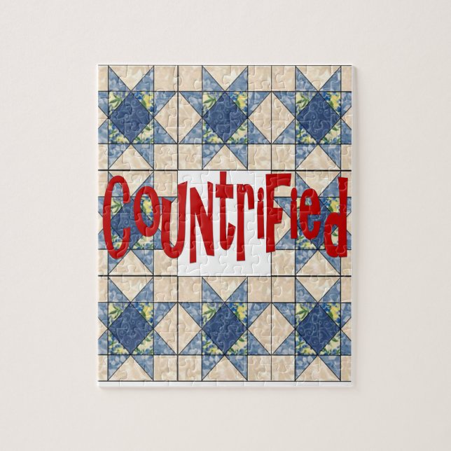 Countrified  jigsaw puzzle (Vertical)