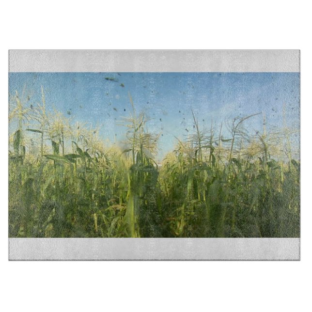 Country 40 glass cutting board (Front)