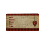 Country Address Labels at Zazzle