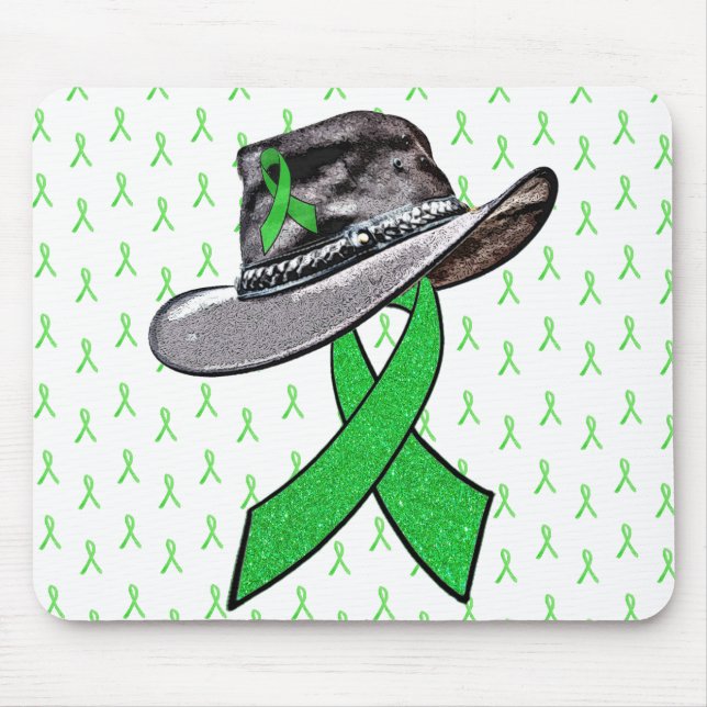Country and Western Cowboy Hat Lyme Mouse pad (Front)