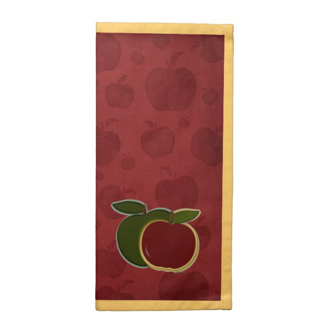 Country Apples Lunch Napkin (Half Fold)