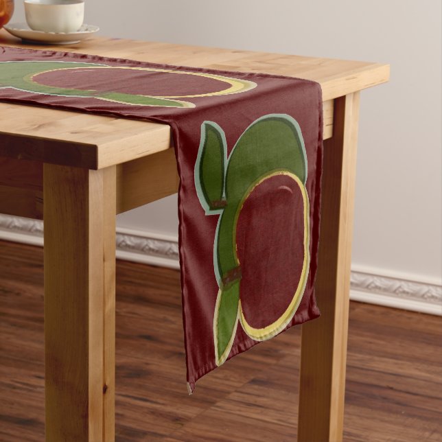 Country Apples Medium Table Runner (In Situ)