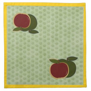 Country Apples Pattern Lunch Napkin