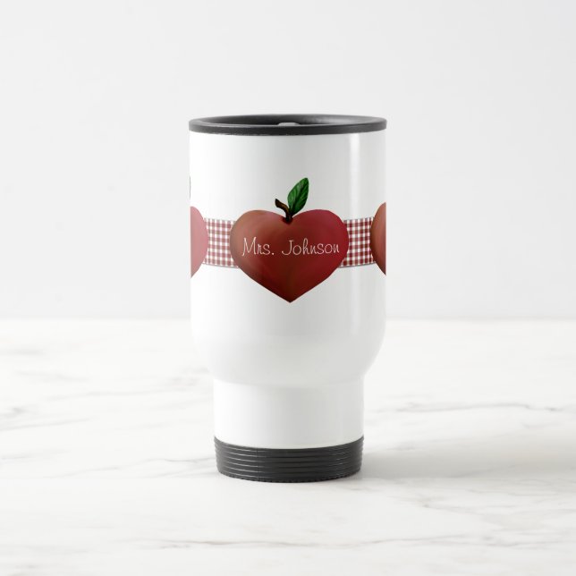 Country Apples Teacher's Travel Mug (Center)