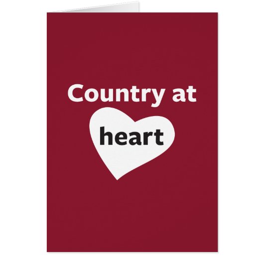 Country at Heart (Front)