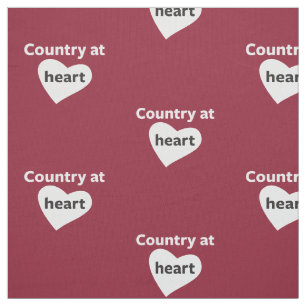 Country at Heart Fabric