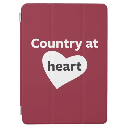 Country at Heart iPad Air Cover