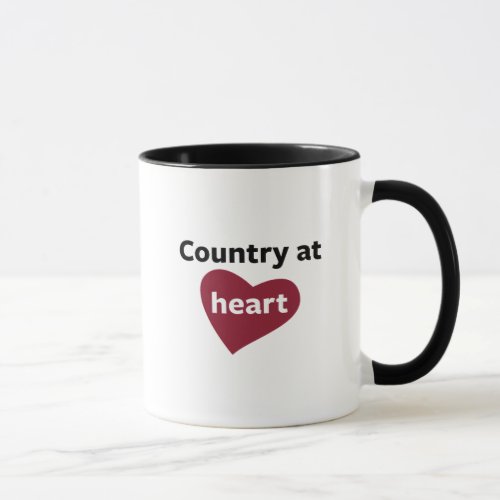 Country at Heart Mug