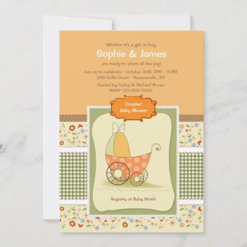 Country Baby Shower Invitation