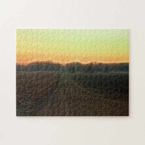 Country Back Road Creative Sky Jigsaw Puzzle