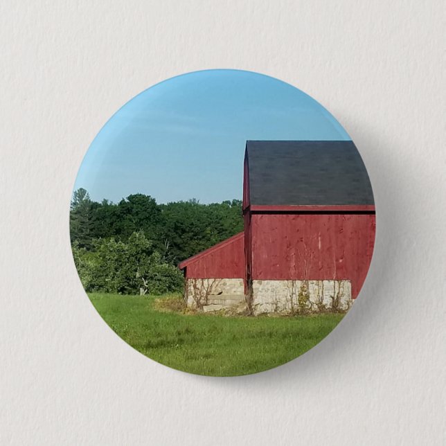 Country Barn Button (Front)