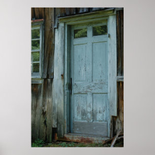 Country Barn Door Poster