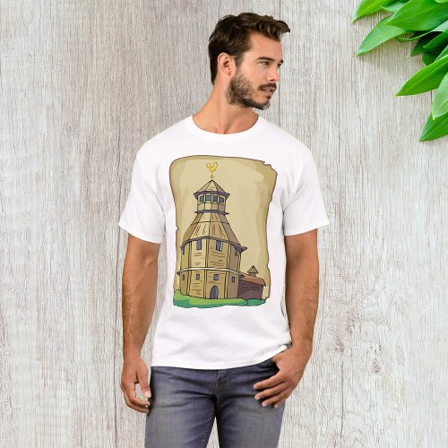 Country Barn House T_Shirt