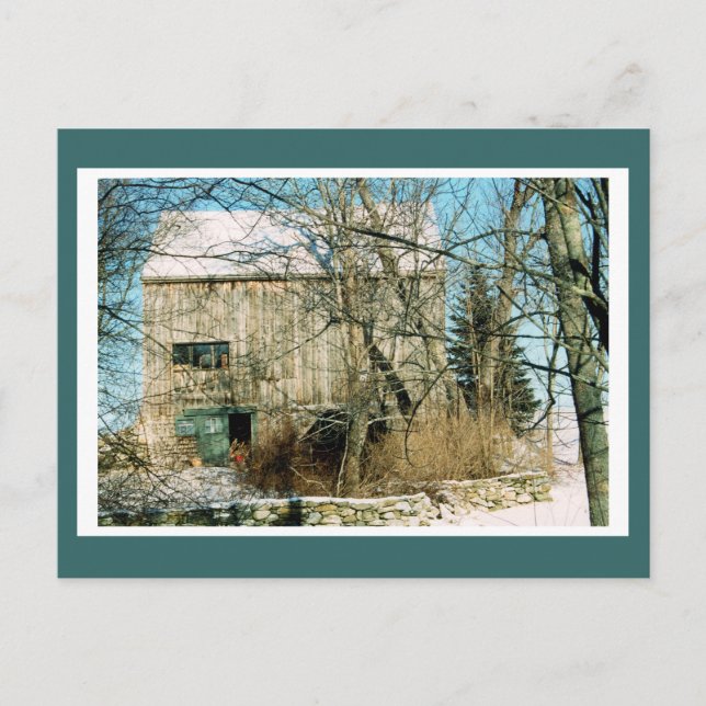 Country Barn Postcard (Front)