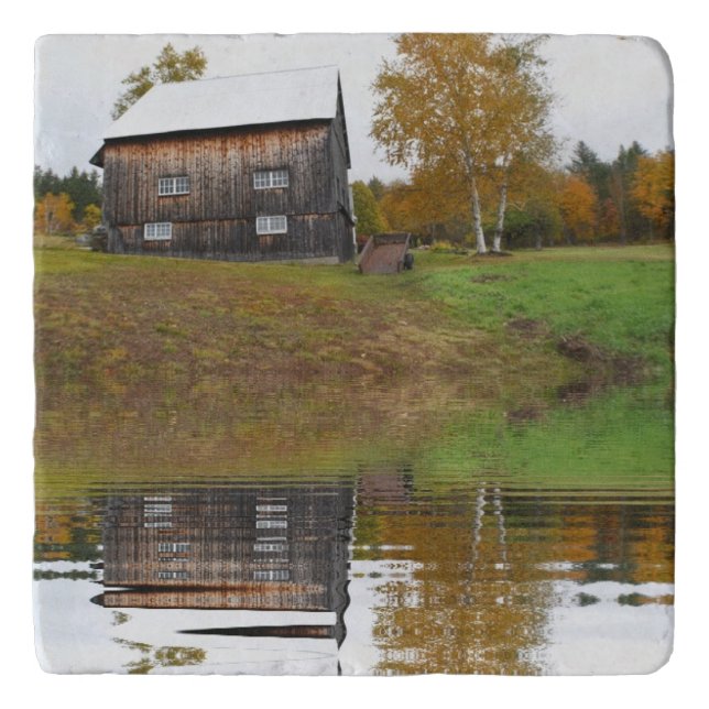 Country Barn Reflections Trivet (Front)