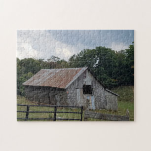 Country Barn Scene Jigsaw Puzzle