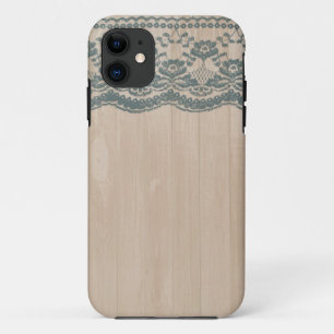 Country Barn Wood & Lace iPhone 11 Case