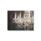 Country barn wood Parisian vintage chandelier