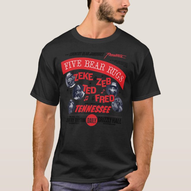 Country Bear Jamboree Five Bear Rugs  Classic T-Sh T-Shirt (Front)