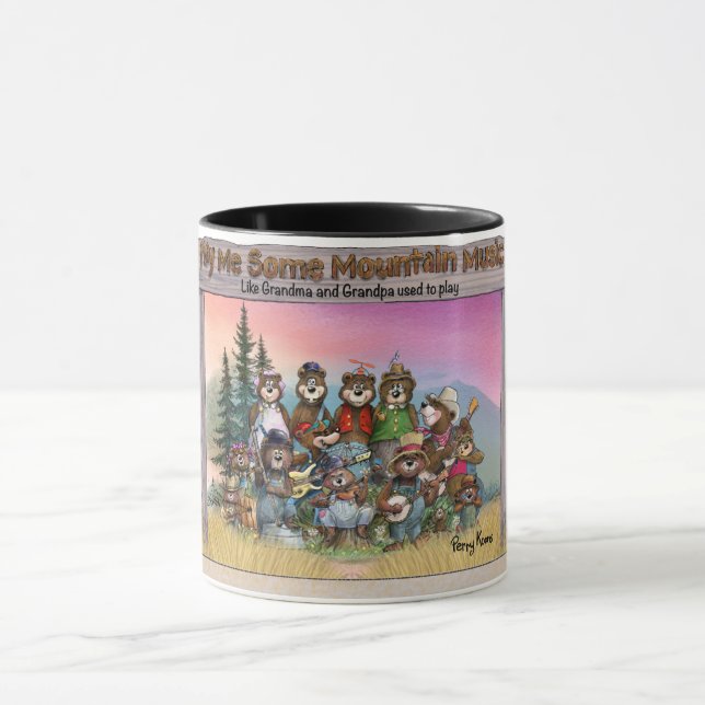 Country Bear Mountain Music Mug (Center)