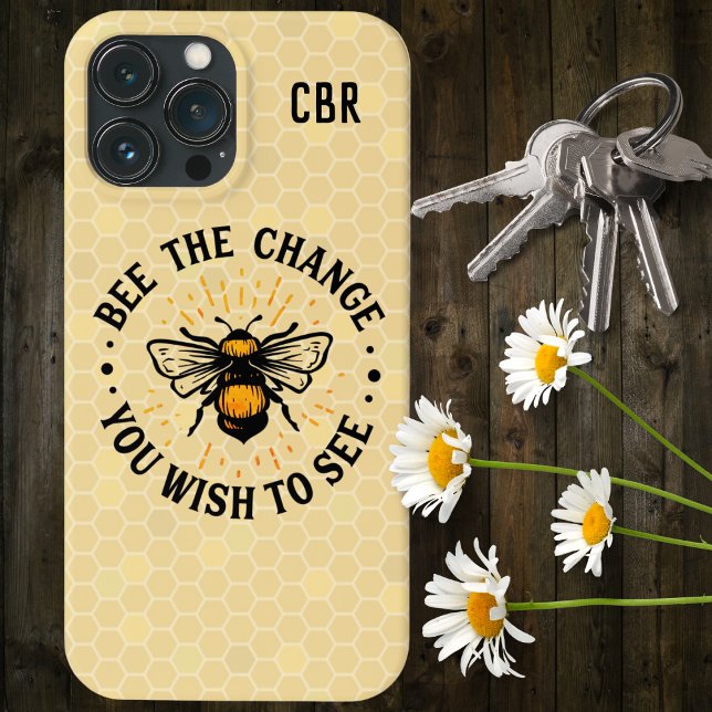 Country Bee the Change Honeycomb  Case-Mate iPhone Case (Creator Uploaded)