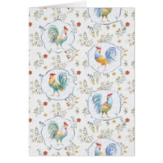 Country Blooms Pattern Cards (Front)