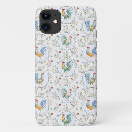 Country Blooms Pattern iPhone 11 Case