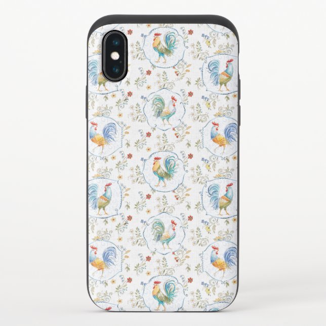 Country Blooms Pattern Uncommon iPhone Case (Back)