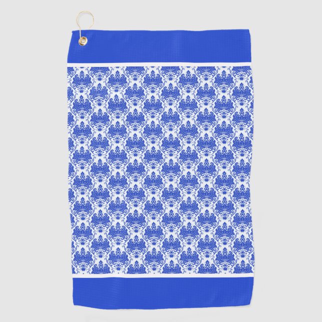 Country Blue Golf Towel (Front)