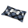 Country Blue Plaid Pet Bed