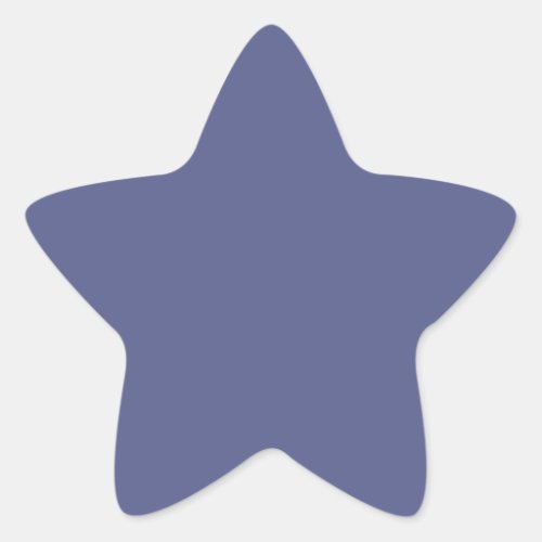 Country Blue Star Sticker