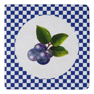Country Blueberries  Trivet