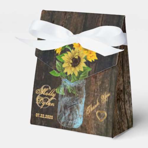 Country Boots Hat Barn Wood Wedding Favor Boxes