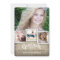 Country Burlap Graduation 2014 Invitation
