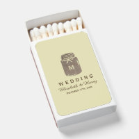 Country Burlap Mason Jar Wedding